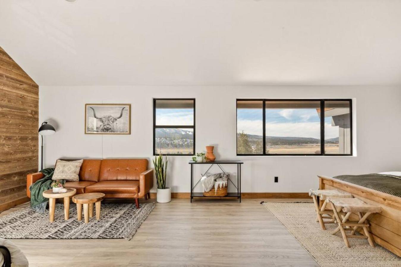 Steel Pine Lodge A Rustic Mountain Retreat Views Baldwin Lake Exteriér fotografie
