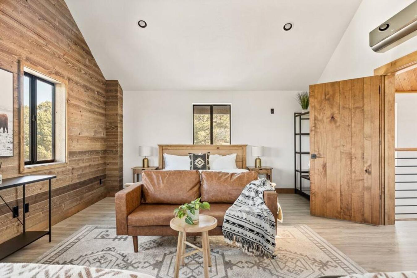 Steel Pine Lodge A Rustic Mountain Retreat Views Baldwin Lake Exteriér fotografie
