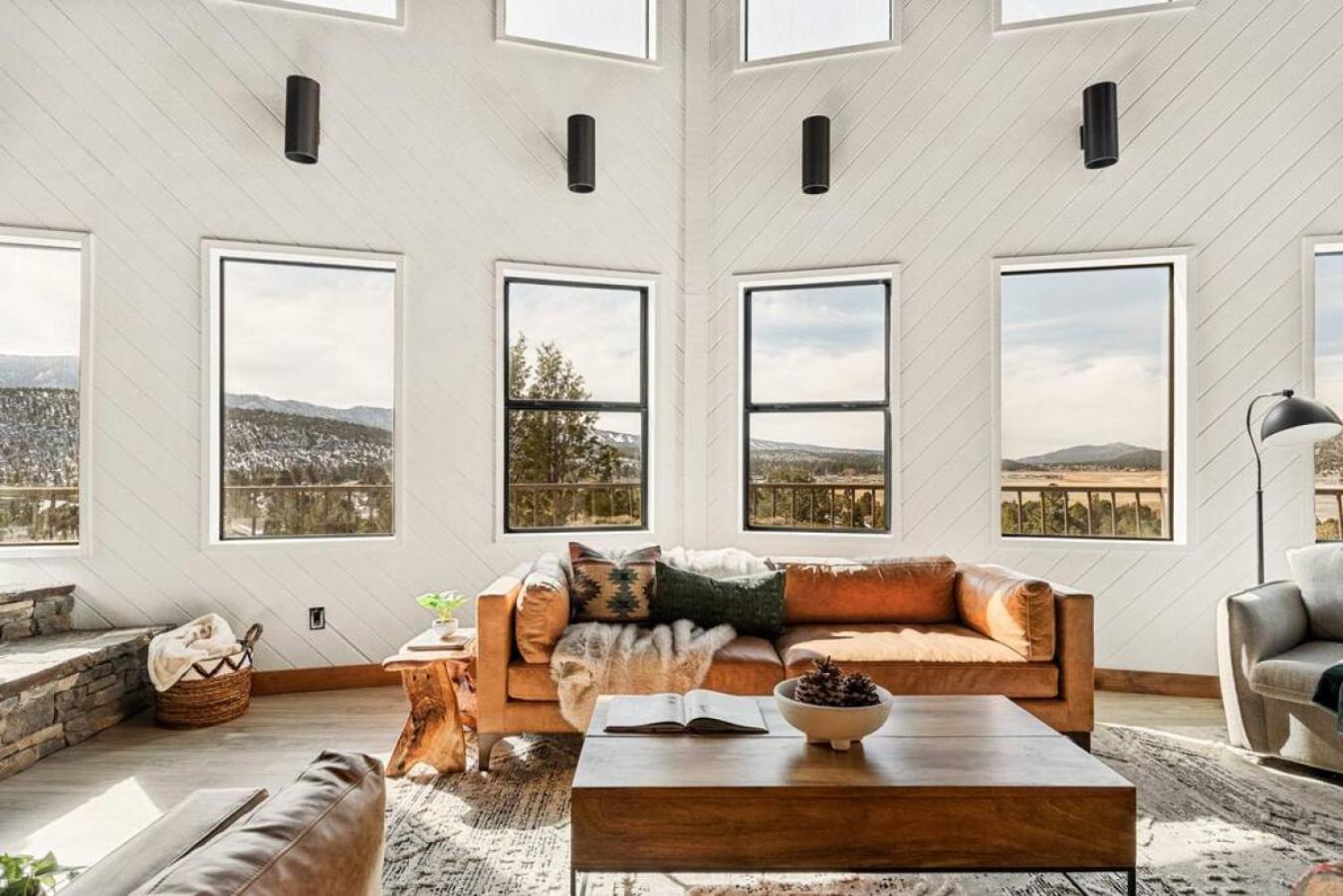 Steel Pine Lodge A Rustic Mountain Retreat Views Baldwin Lake Exteriér fotografie